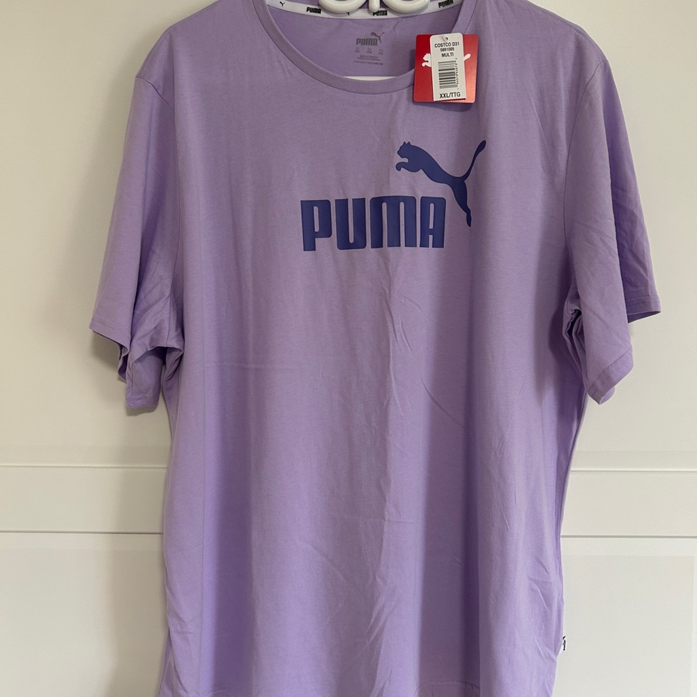 Puma light purple Tshirt XXL NEW
